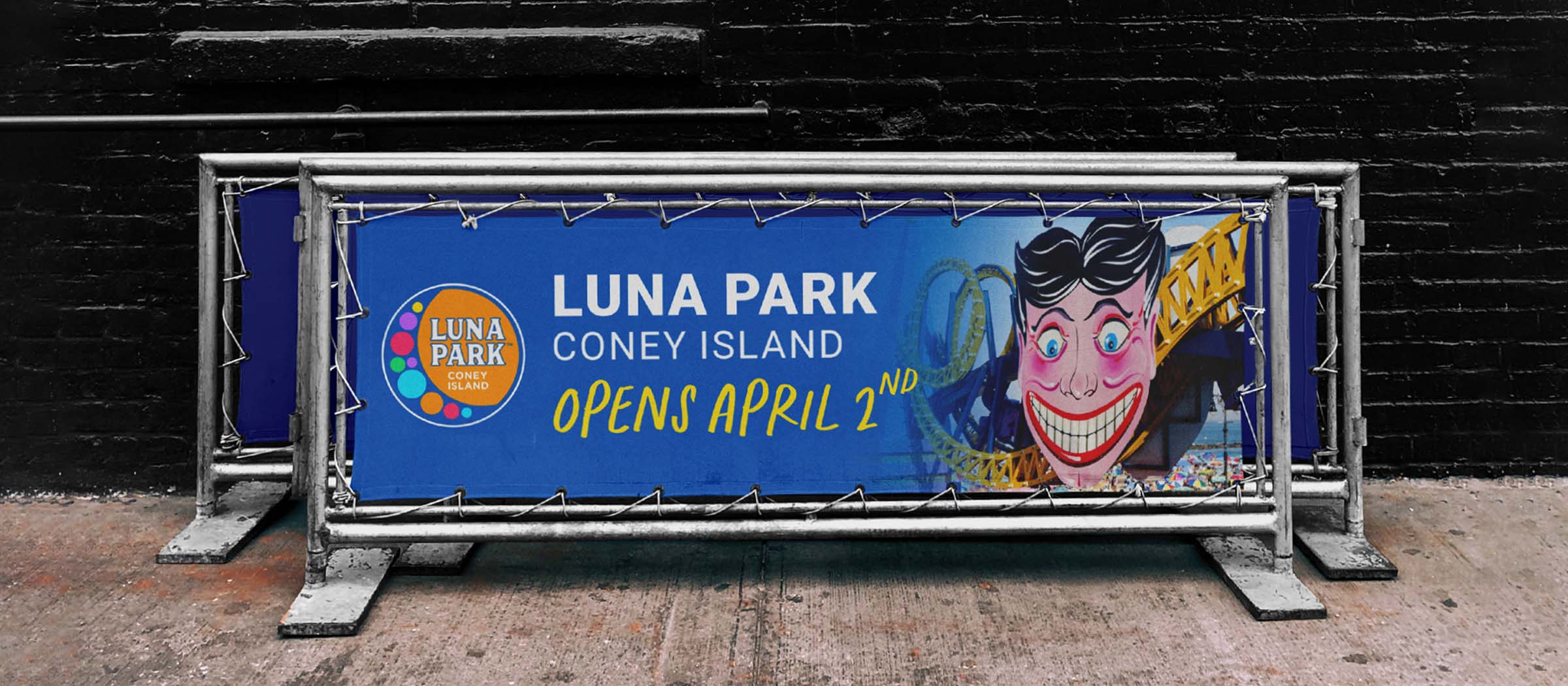 Luna Park in Coney Island - Opening Day 2022 Park Banner Image